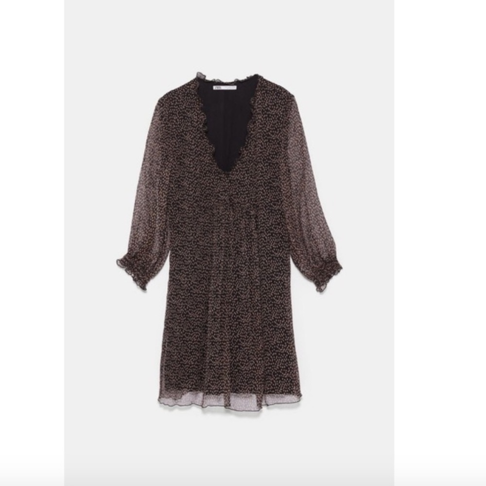 ZARA MINI POLKA DOT DRESS